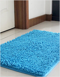 长毛柔软地垫客厅卧室浴室地毯垫子